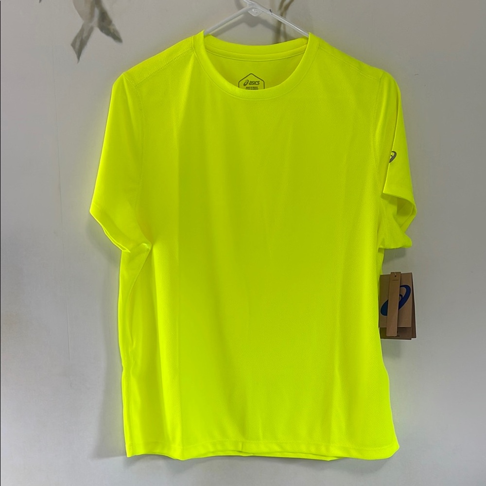 Asics Women's Neon Yellow Short Sleeve Dry Tee
